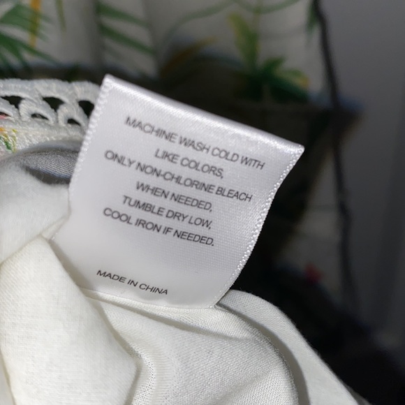 a loves a Tropical Print Off White Mini Dress - Picture 9 of 15